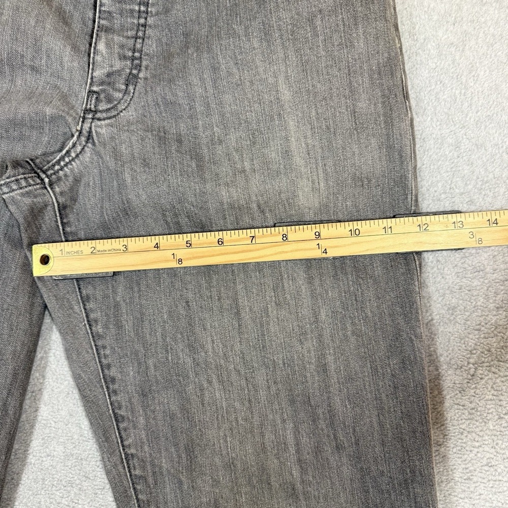 Patagonia Organic Cotton Jeans Mens 33x32 Gray Straight Leg Stretch Denim READ - Picture 14 of 16